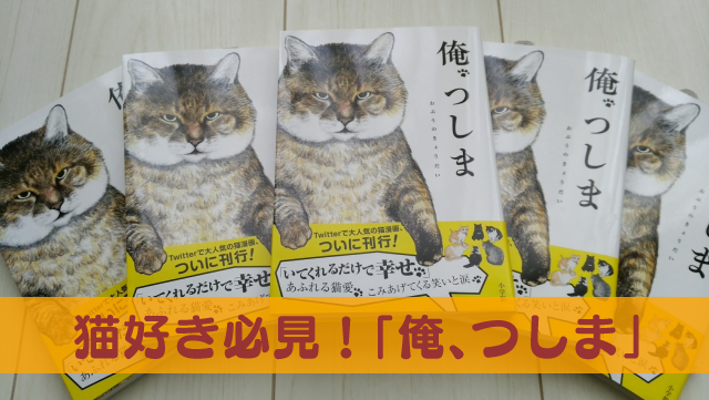 「俺、つしま」感想！ついに書籍化・描き下ろしも盛沢山で、ファンには嬉しい１冊です♪