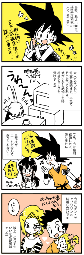 f:id:tomo_king:20160626165550p:plain ドラゴンボール四コマ